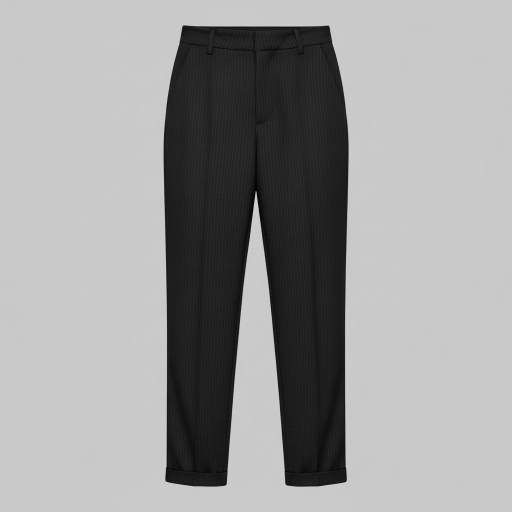 Elegant Black Pants | Women's High Waist Trousers