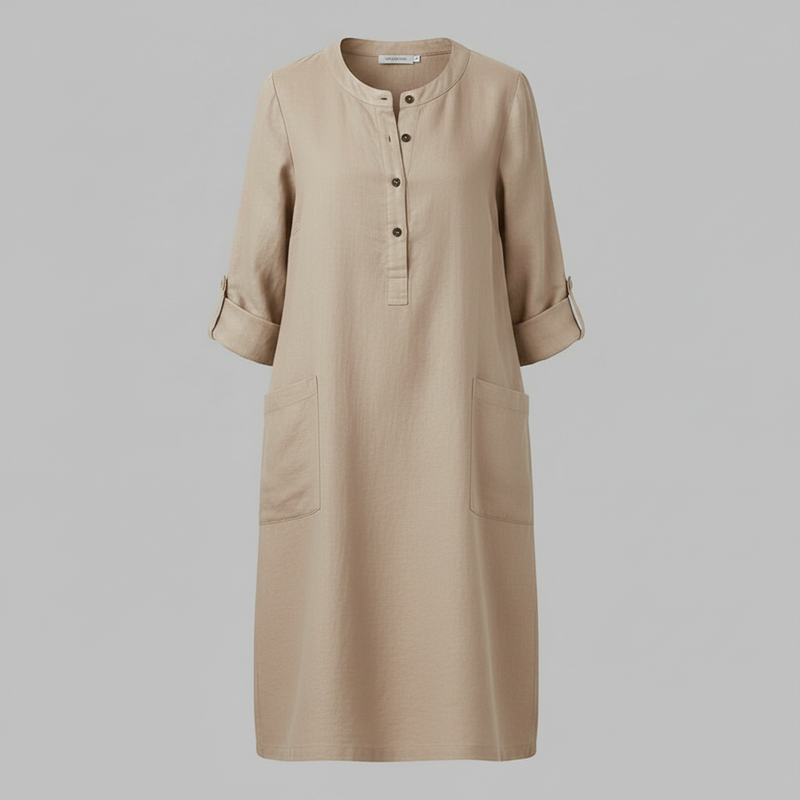 Tina | Women's Plus Size Maxi Dress in Soft Fabric