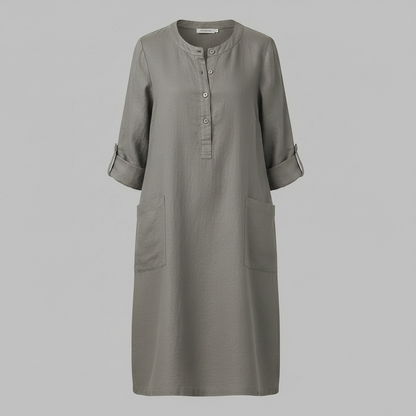 Tina | Women's Plus Size Maxi Dress in Soft Fabric