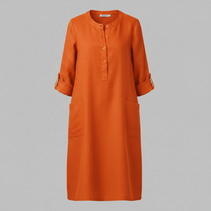 Tina | Women's Plus Size Maxi Dress in Soft Fabric
