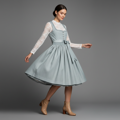 Elegant Dirndl Dress | Women's Oktoberfest Costume Outfit