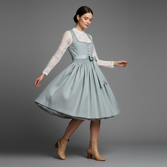 Elegant Dirndl Dress | Women's Oktoberfest Costume Outfit
